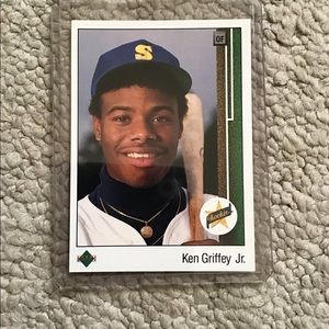 Ken Griffey Jr 1989 upper deck rookie card
